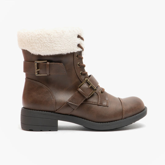 Rocket Dog TRAVIS Womens Ankle Boots Brown/Natural