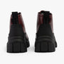 Rocket Dog TRUSTY Womens Boots Burgundy back view showing platform sole and ankle height for a stylish look.