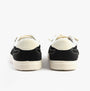 Rocket Dog ZAP Womens Trainers Black back view showing low top design and platform sole.