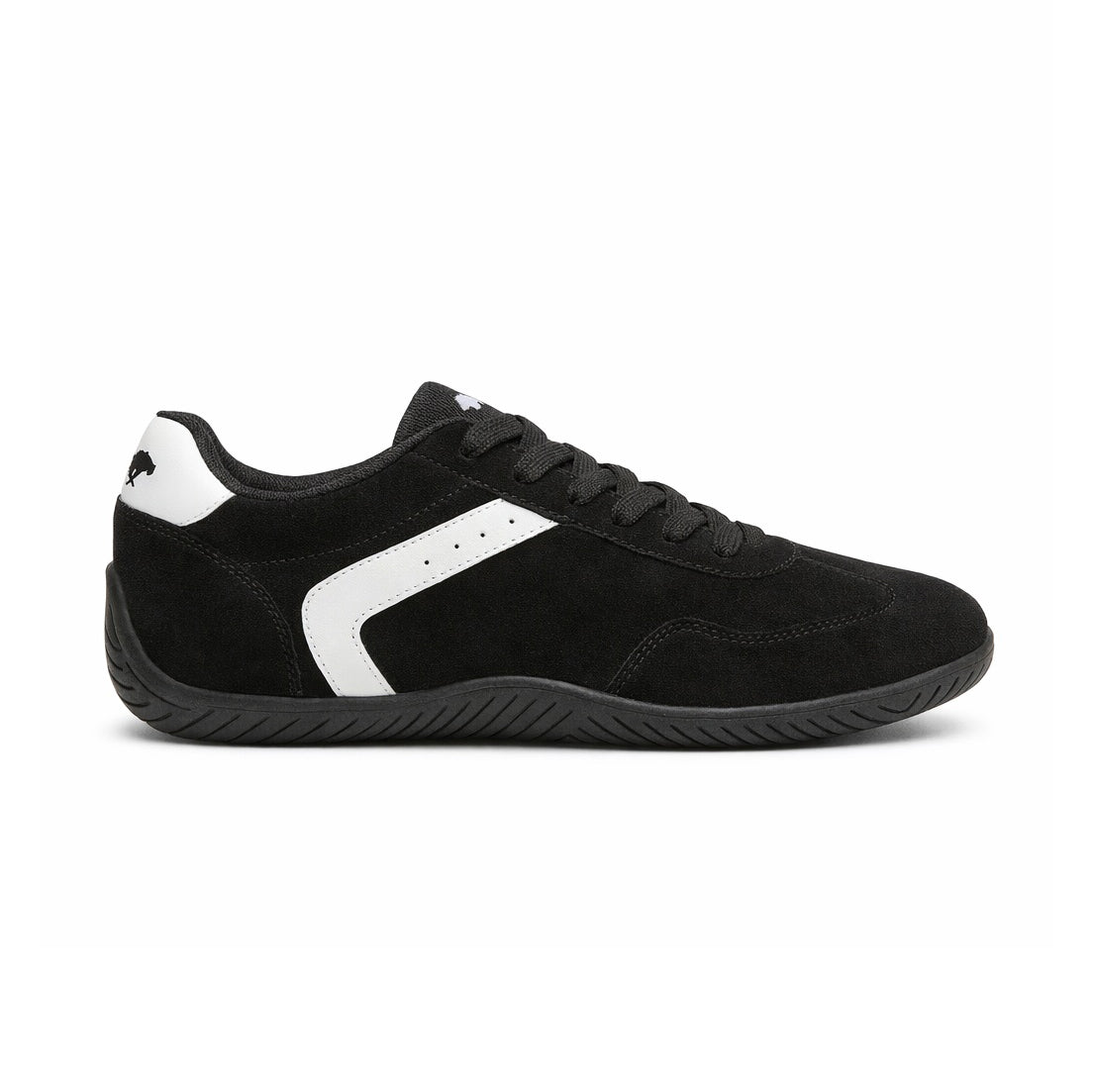 Rocket Dog RACE MICROFIBRE/PU Womens Casual Trainers Black