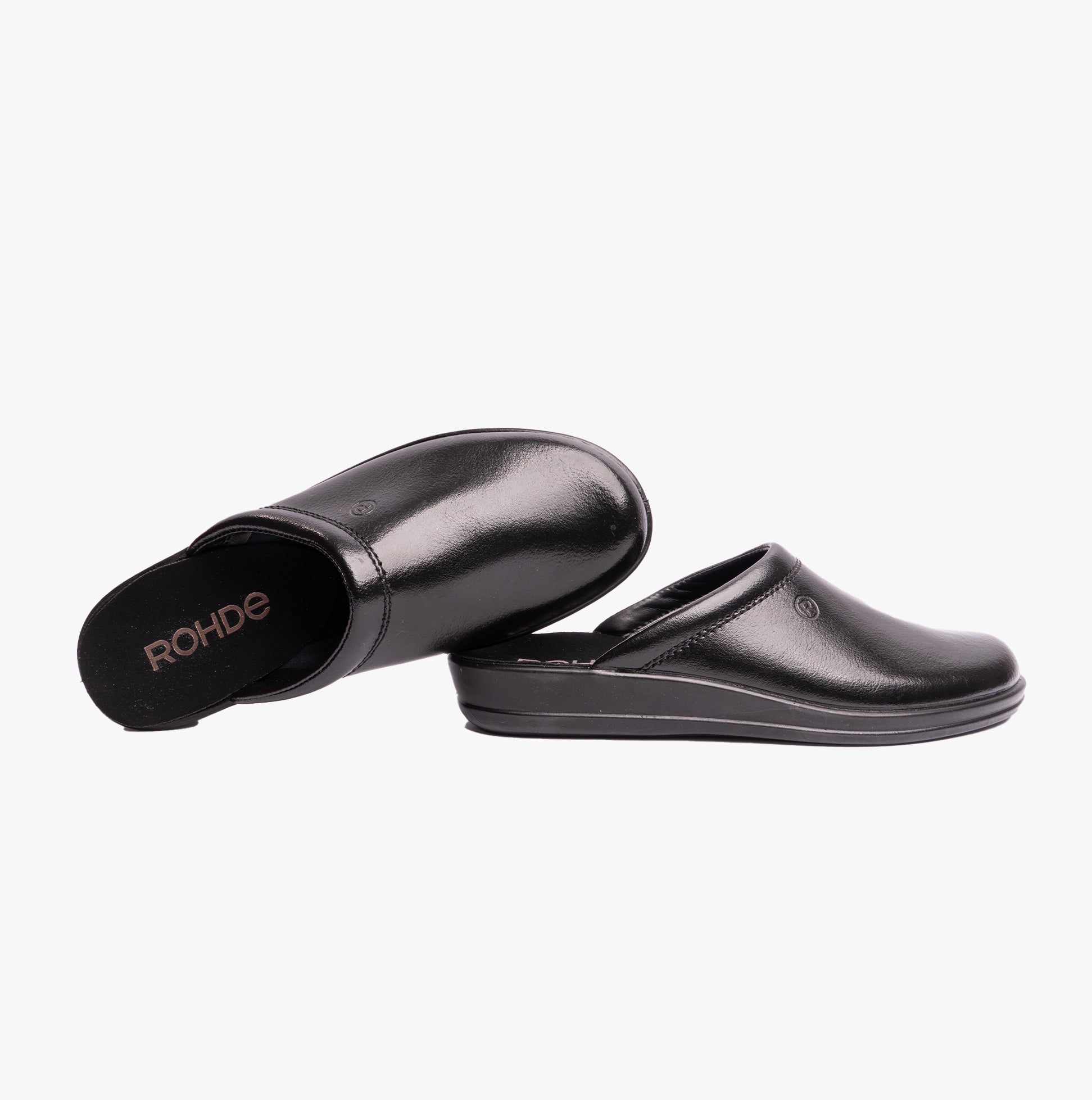 Rohde 1550-90 Mens Mule Black