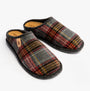 Rohde 6821-83 Womens Mules Graphite side view showing textured textile upper and slip-on design.
