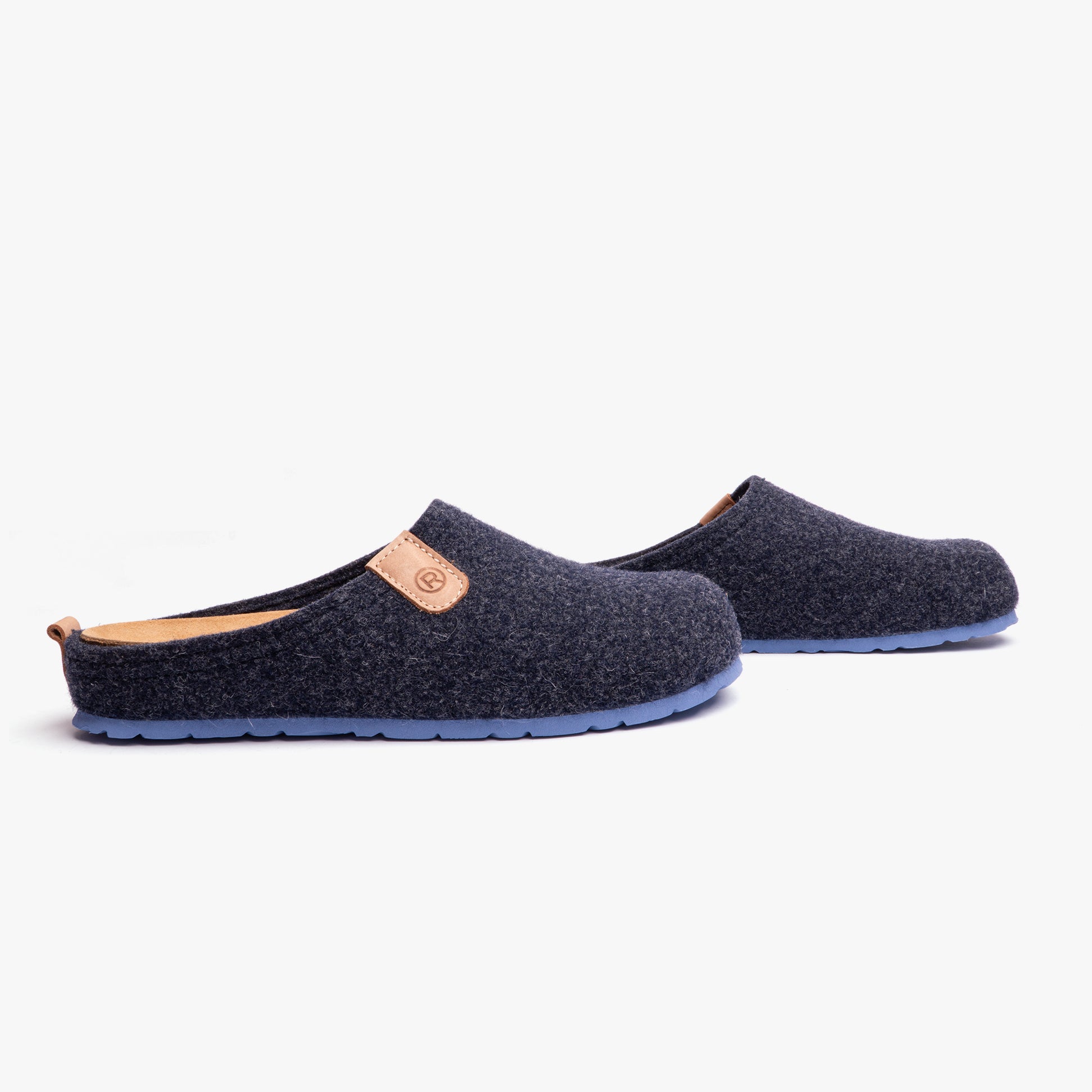 Rohde 6900-56 Mens Slippers Ocean Blue