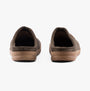Rohde 7141-61 Mens Mules Olive rear view showing comfort slip-on design and round toe shape.
