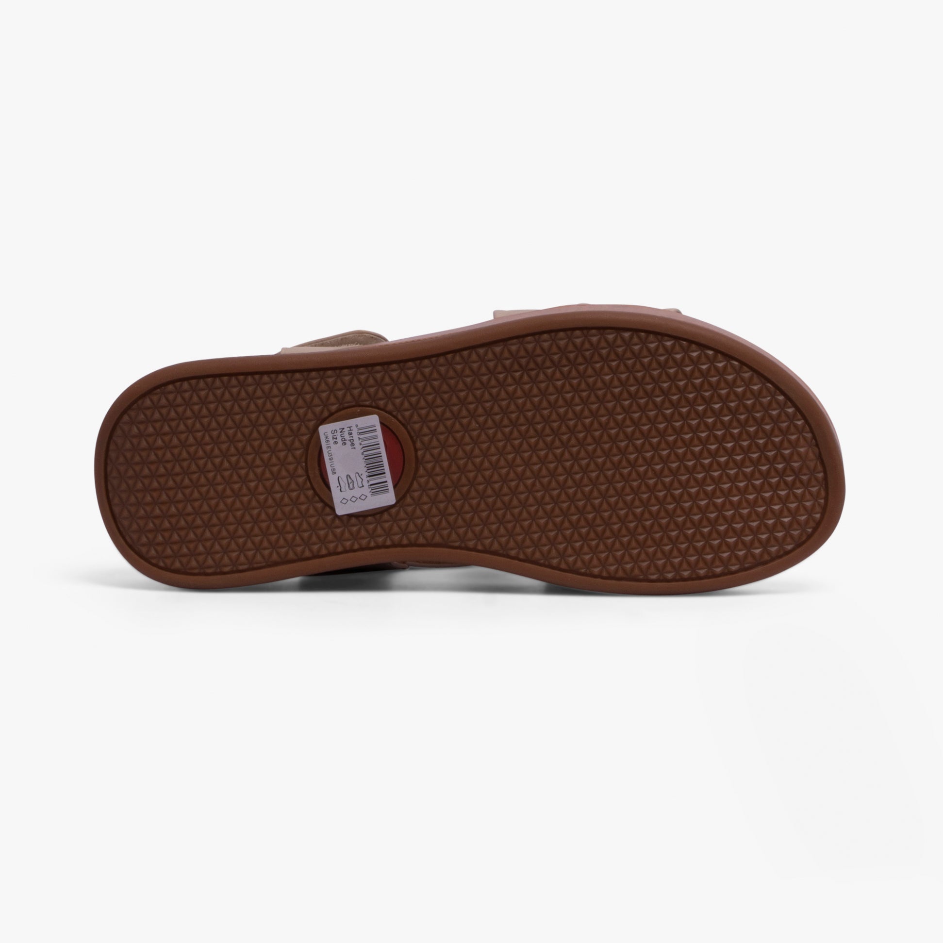 Heavenly Feet HARPER Womens Platforms Nude