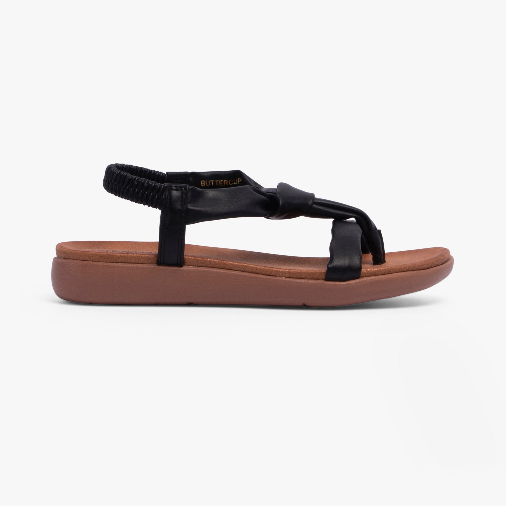 BUTTERCUP Womens Slingback Black