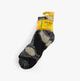 STB FUSION POWER HEAVY DUTY Mens 3 Pack Socks Multi UK 6-11 side view showcasing patterned fabric and reinforced design.