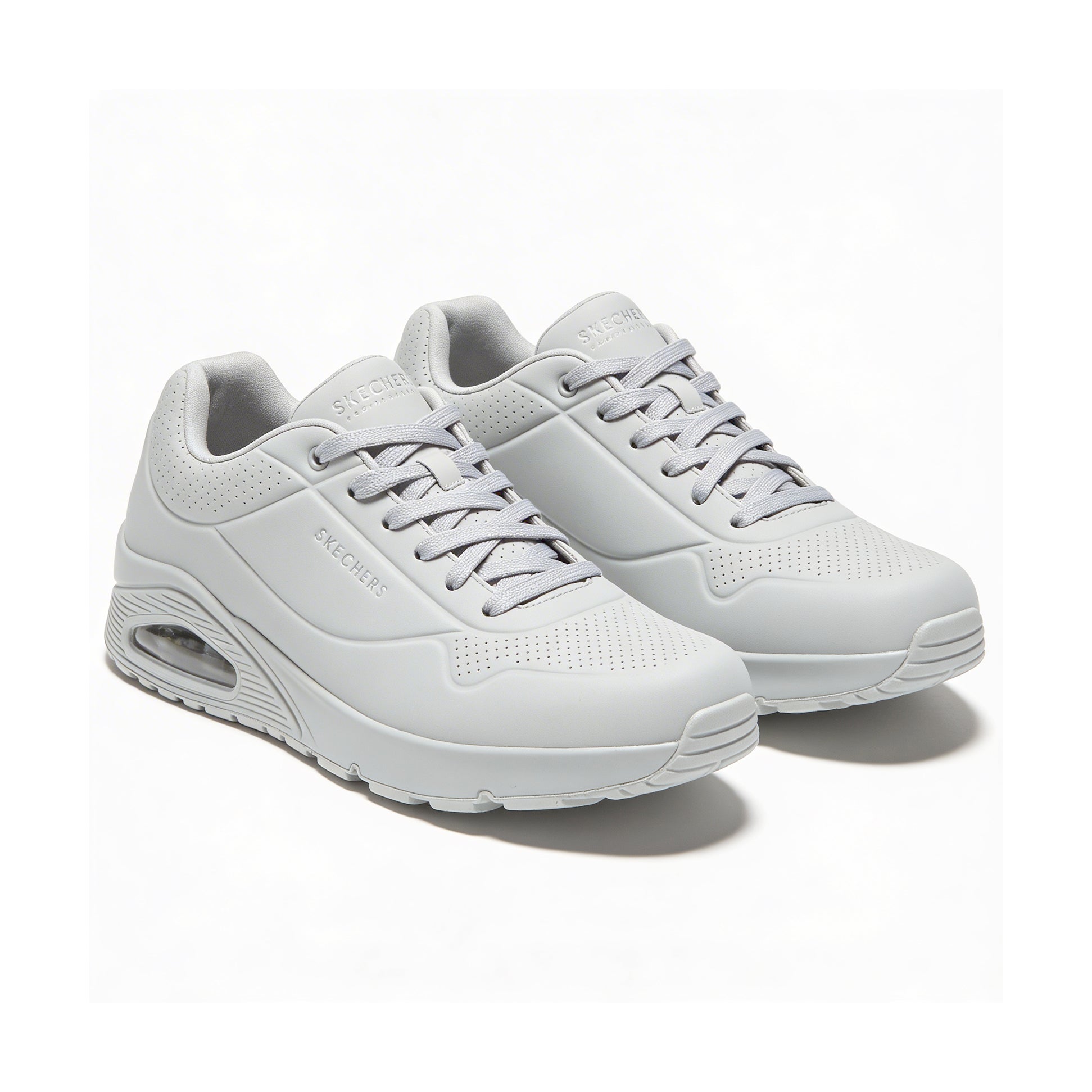 Skechers UNO - STAND ON AIR Mens Casual Trainers Stone