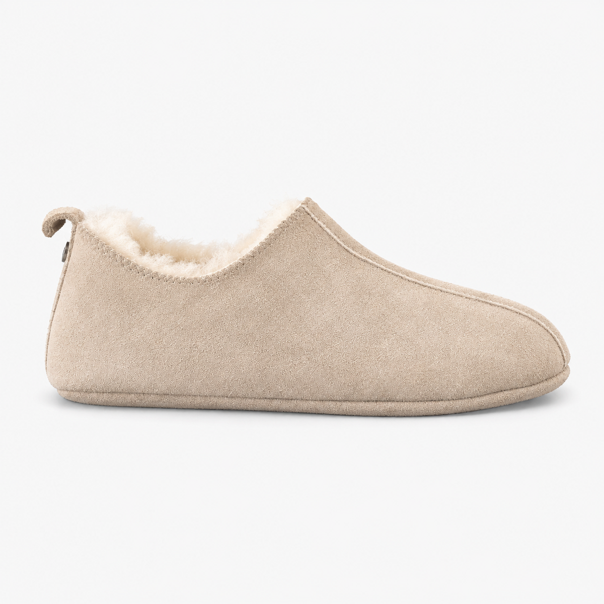 HOS Sheepskin PIXIE Womens Full Slippers Stone