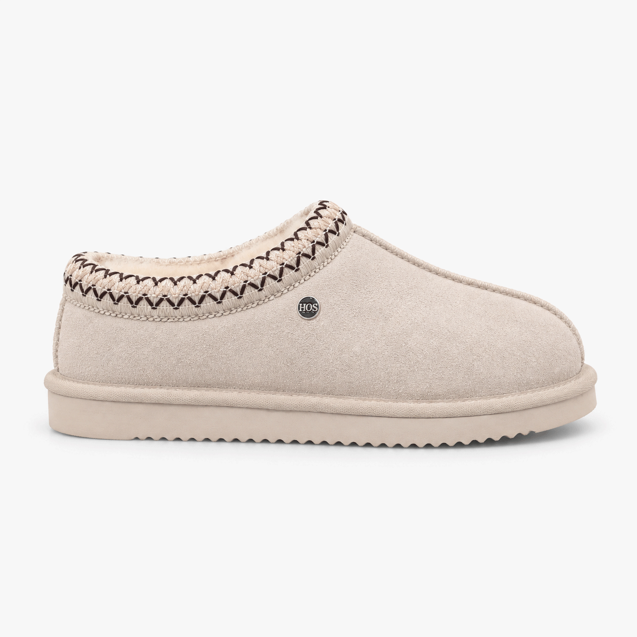 HOS Sheepskin BELLA Womens Mules Stone