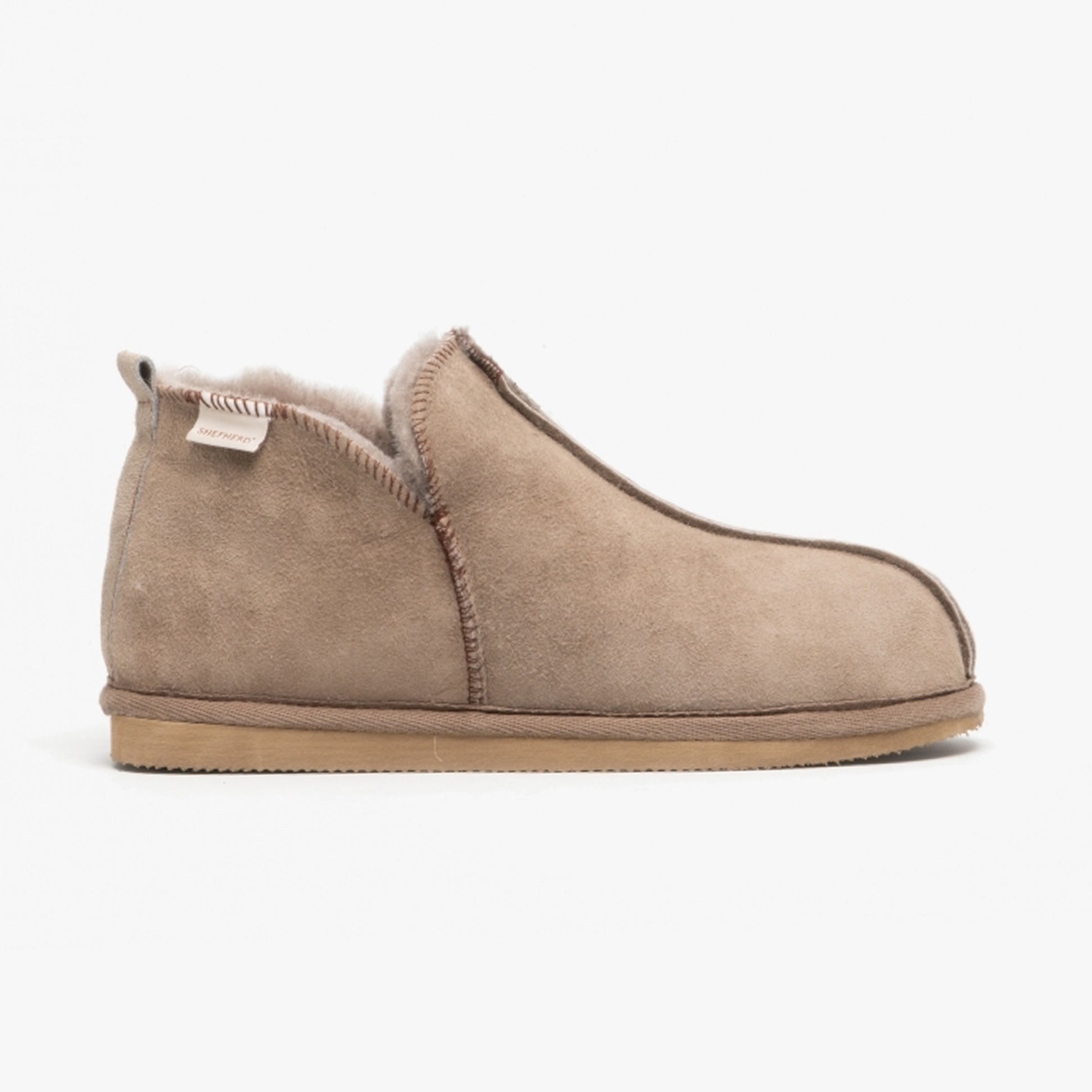 Shepherd ANNIE Womens Sheepskin Slipper Boots Stone