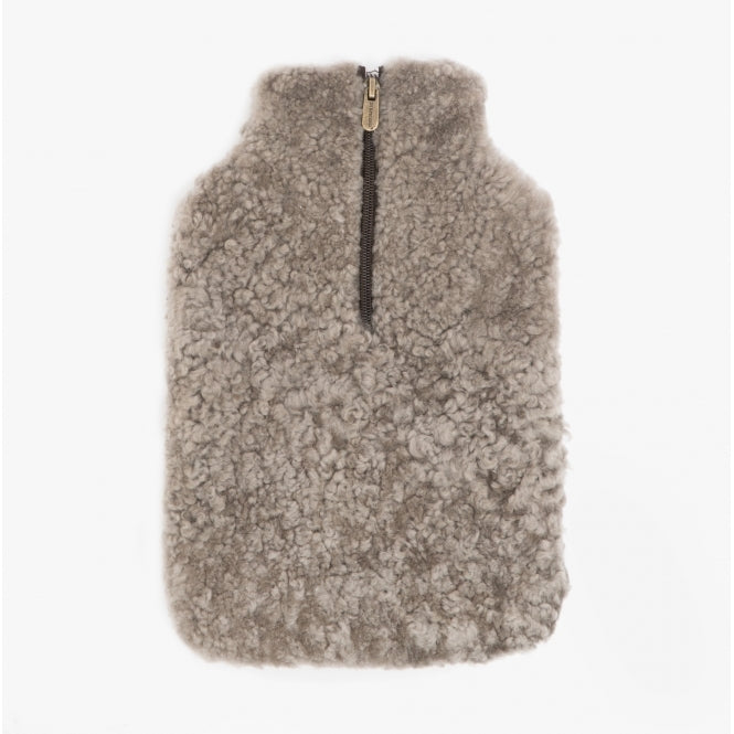 KERRI Sheepskin Hot Water Bottle Stone