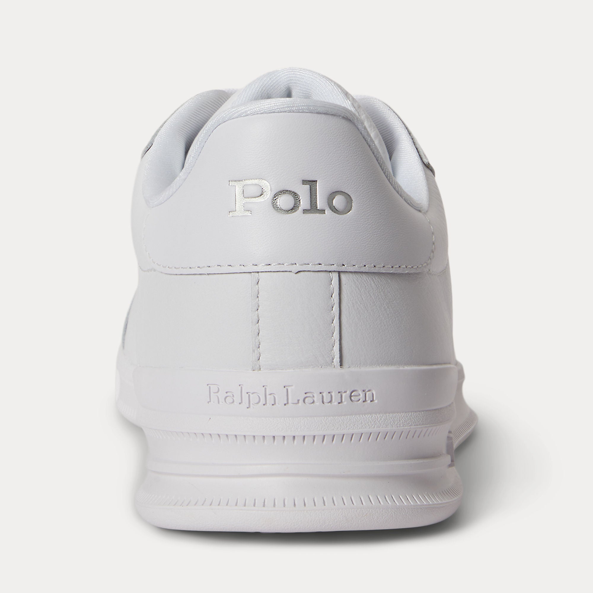 Polo Ralph Lauren HRT CRT II Mens Court Trainers White/Silver