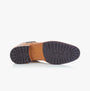 Silver Street London ARGYLL Mens Chelsea Boots Tan bottom view showing rubber sole and traction detail.