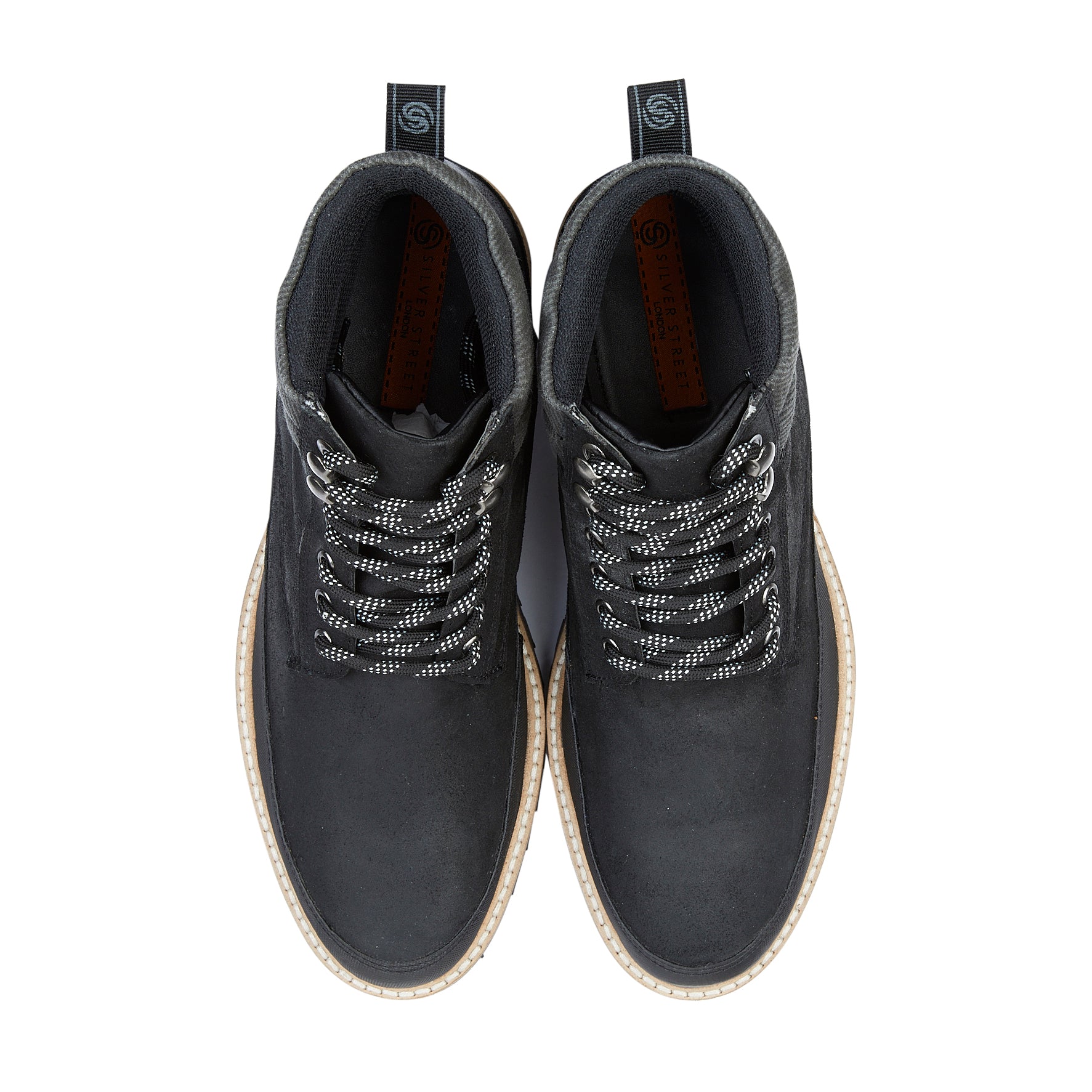 Silver Street London BRABEN Mens Boots Black