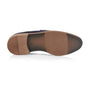 Silver Street London CHARLESTON Mens Loafers Blue sole view, showcasing rubber sole and detailed tread pattern.