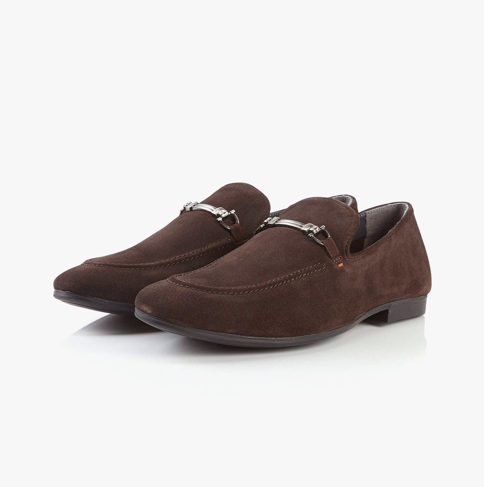 Silver Street London TOTTENHAM Mens Loafers Brown