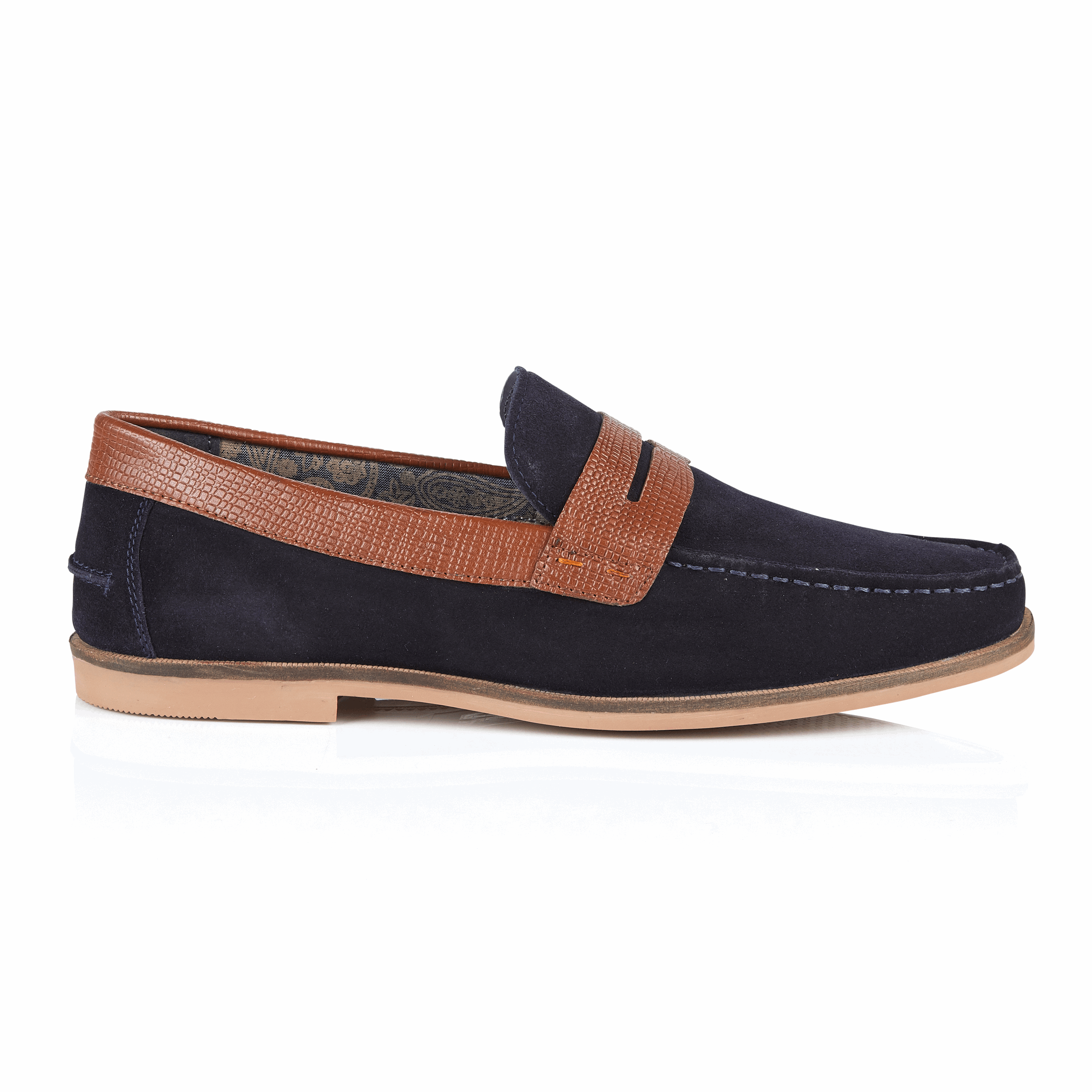 Silver Street London ANCONA Mens Loafers Blue