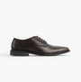 Silver Street London ALBURY Mens Shoes Brown side view showing leather upper and lace-up design.