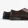 Silver Street London ALBURY Mens Shoes Brown side view showing leather upper and rubber sole.