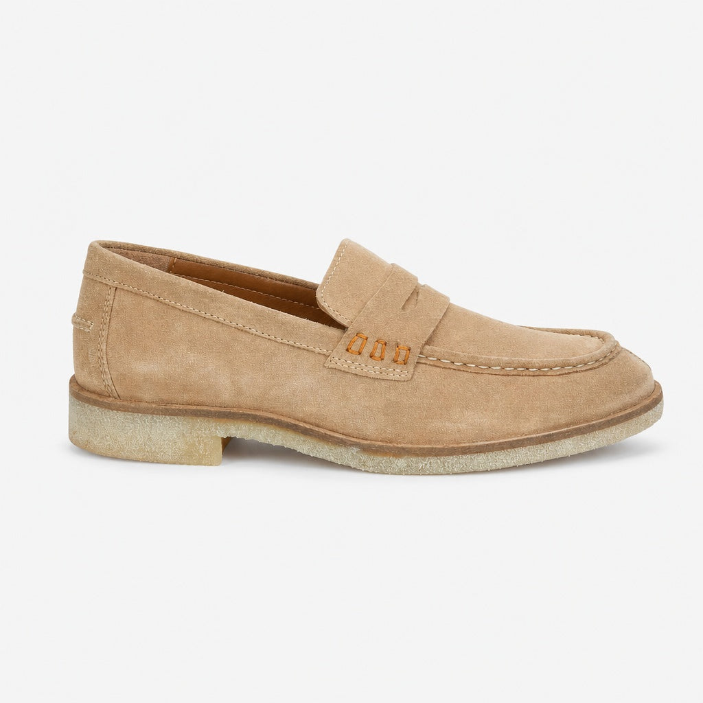 Silver Street London MORGAN Mens Loafers Beige