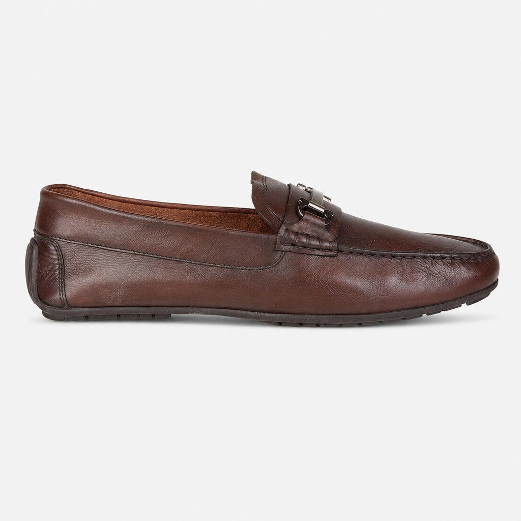 Silver Street London AUSTIN Mens Loafers Brown