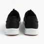 Skechers 104574/BKW GLIDE-STEP - TRANQUILITY Womens Trainers Black/White back view showing comfort and mesh upper design.