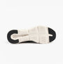 Skechers 104610/BKGD GLIDE-STEP GRATIFY - PACE Womens Trainers Black/Gold bottom view, showcasing the rubber sole.