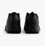 Skechers Work 108053EC ARCH FIT - TRICKELL II SR Womens Occupational Trainers Black back view showing heel and sole features.