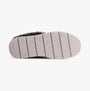Skechers 114762/BLK KEEPSAKES LITE - COZY BLEND Womens Slippers Black bottom view, showcasing the flexible synthetic outsole.
