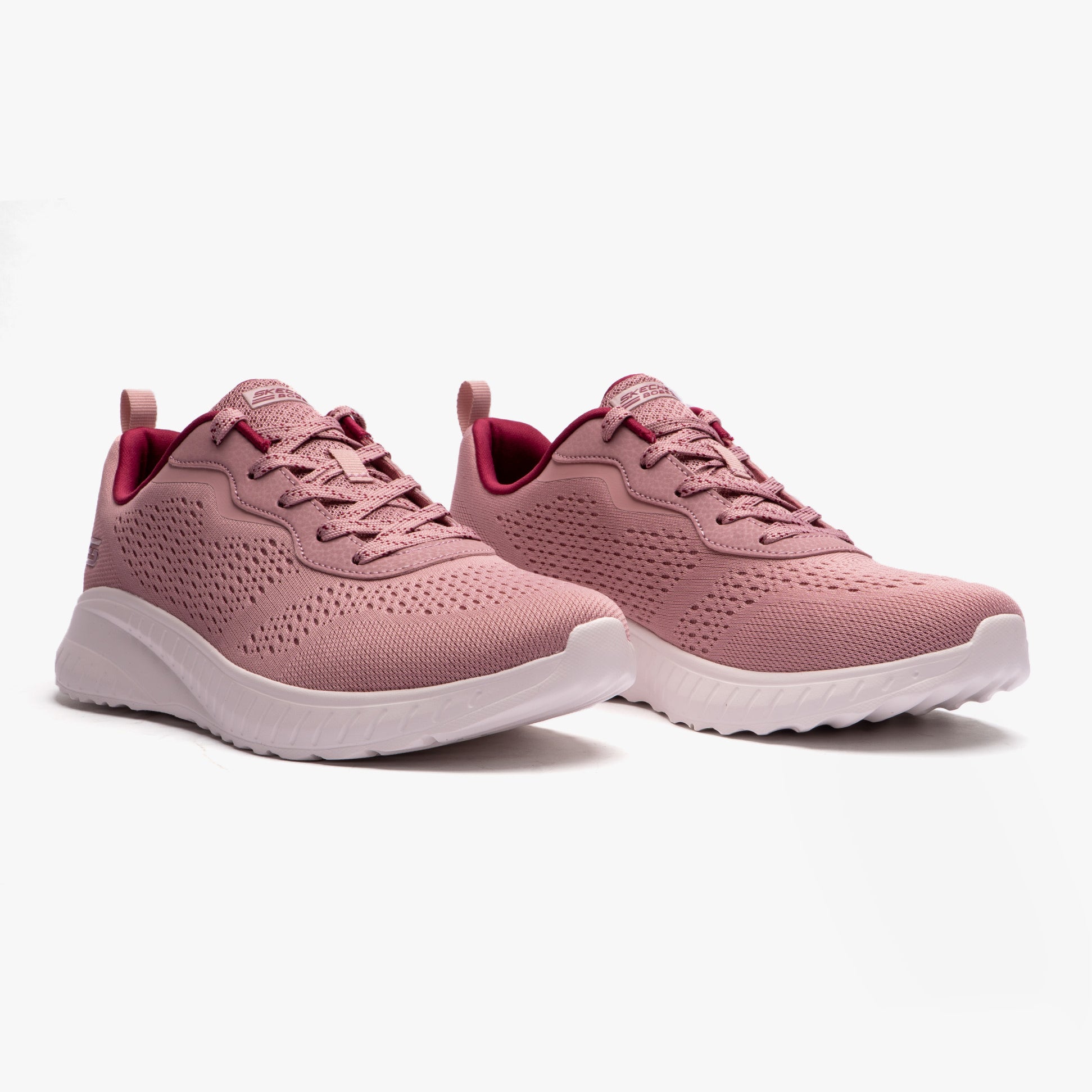 Skechers BOBS SQUAD CHAOS COSMIC FEE Womens Trainers Blush