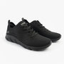 Skechers 117591/BBK BOBS BFLEX LO-GRACEFUL STRIDE Womens Trainers Black side view