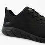 Skechers 117591/BBK BOBS BFLEX LO-GRACEFUL STRIDE Womens Trainers Black side view