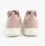 Skechers 117591/BLSH BOBS BFLEX LO-GRACEFUL STRIDE Womens Trainers Blush rear view showing comfortable low-top design.