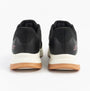 Skechers 117624/BLK BOBS SQUAD 4 - STAPLE LOOK Womens Trainers Black rear view showing the shoe's design and color.