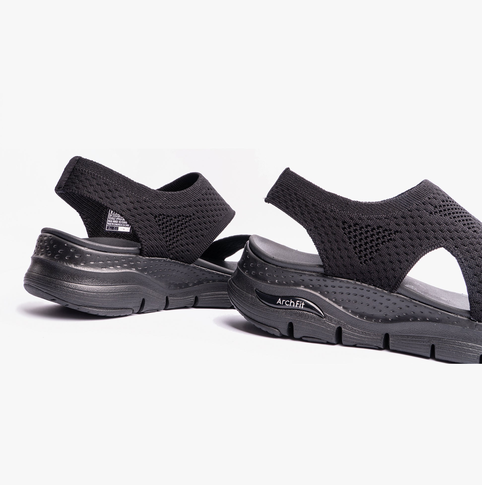 Skechers 119458/BBK ARCH FIT - BRIGHTEST DAY Womens Sandals Black