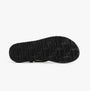 Skechers 119774/BBK MEDITATION - GLAMOROUS MUSE Womens Sandals Black bottom view showcasing rubber sole design.