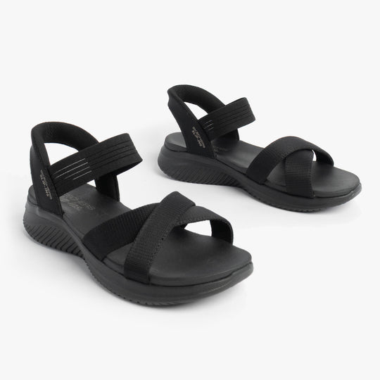 Skechers 119975/BBK ULTRA FLEX 3.0 - NEVER BETTER Womens Sandals Black
