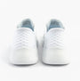 Skechers 124836/WHT GO WALK FLEX - GRAND ENTRY Womens Trainers White rear view with low top design and textured upper.