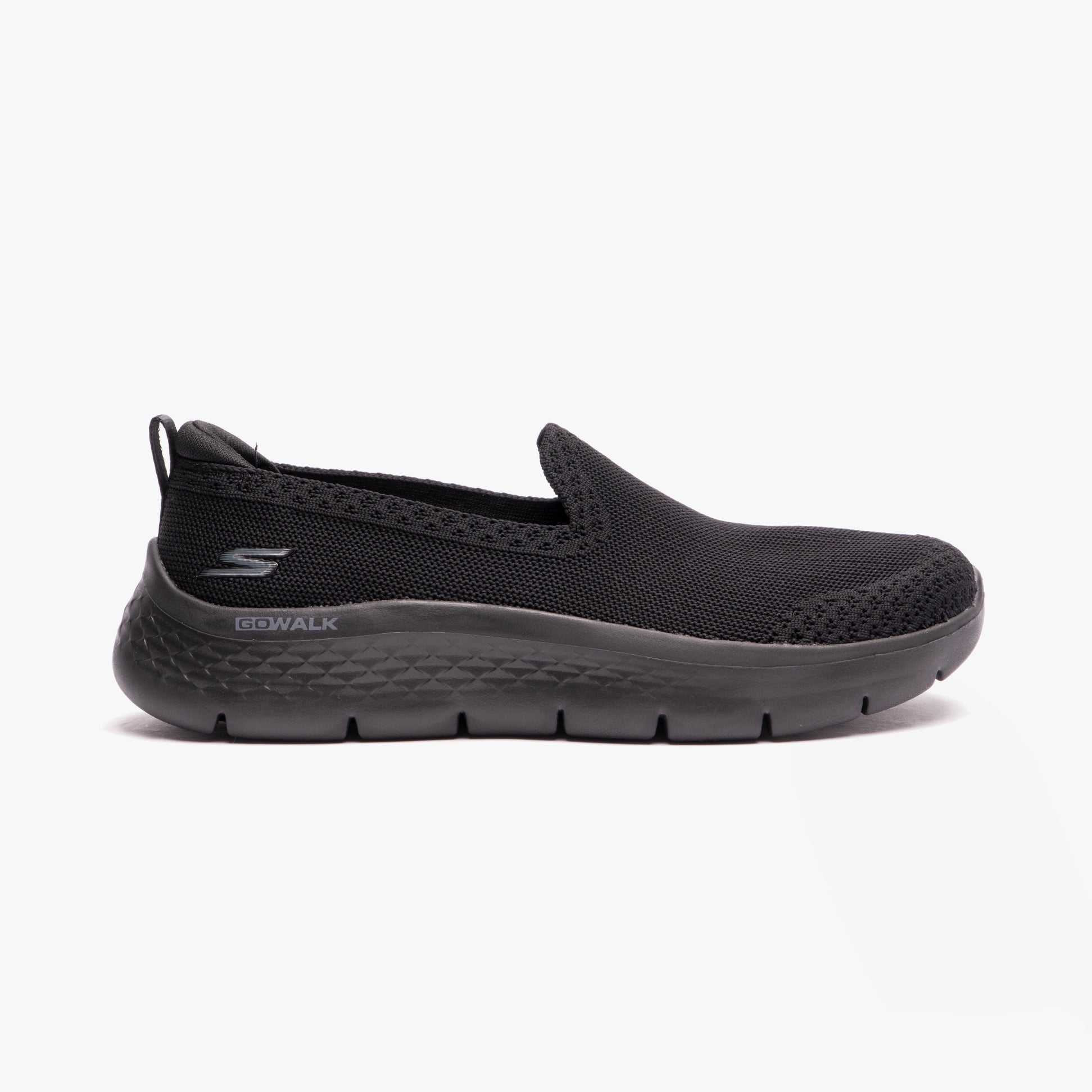 Skechers 124957/BBK GO WALK FLEX-BRIGHT SUMMER Womens Slip On Shoes Black