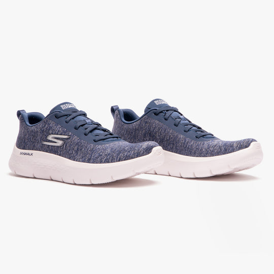 Skechers GO WALK FLEX DAZZLING SMILE Womens Trainers Navy