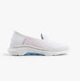 Skechers 125211/WMLT GO WALK 7 - KATNISS Womens Trainers Multi side view showing slip-on design and lightweight sole.