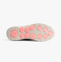 Skechers 125233/GYPK GO WALK 7 - VALIN Womens Trainers Gray/Pink bottom view showing rubber sole with pink accents.