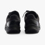 Skechers 128625/BBK GO RUN CONSISTENT 2.0 - PIEDMONT Womens Trainers Black back view showing sleek design and durable rubber sole.