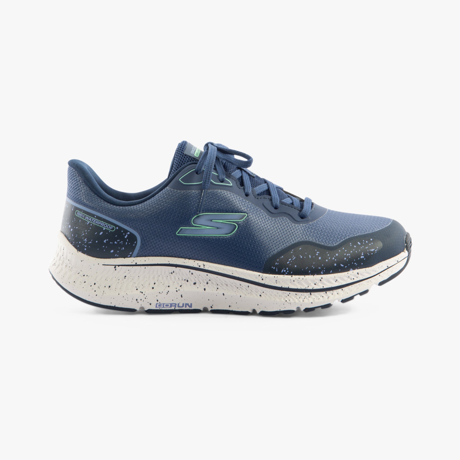 Skechers 128625/BLNV GO RUN CONSISTENT 2.0 - PIEDMONT Womens Trainers Blue/Navy side view