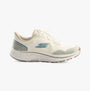 Skechers 128625/OFWT GO RUN CONSISTENT 2.0 - PIEDMONT Womens Trainers Off White side view showing lace-up design and comfortable sole.
