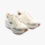 Skechers 128625/OFWT GO RUN CONSISTENT 2.0 - PIEDMONT Womens Trainers Off White side view with lace-up closure and round toe.