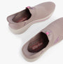 Skechers 129611/MVE MAX CUSHIONING ELITE 2.0 - Womens Trainers Mauve top view showing slip-on design and mesh upper.