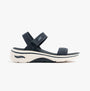 Skechers 140874/NVY GO WALK ARCH FIT 2.0 SANDAL - ANNIE Womens Sandals Navy side view showcasing comfort design