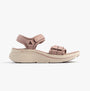 Skechers 141617/MVE MAX CUSHIONING ELITE 2.0 - JESSIE Womens Sandals Mauve/Pink side view with comfortable design.